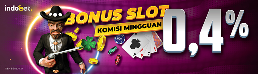 KOMISI MINGGUAN 0.4% SLOT
