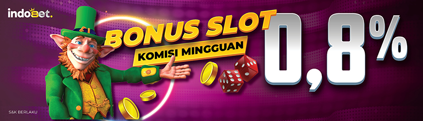 KOMISI MINGGUAN 0.8% SLOT	